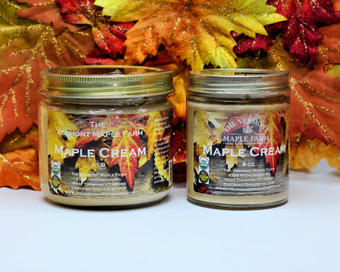 VT Maple Cream - Certified Organic
